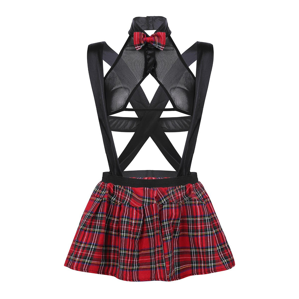 Tenue Ecoliere Sexy Écossaise