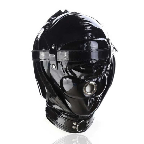 BDSM Masker Glanzend Leer
