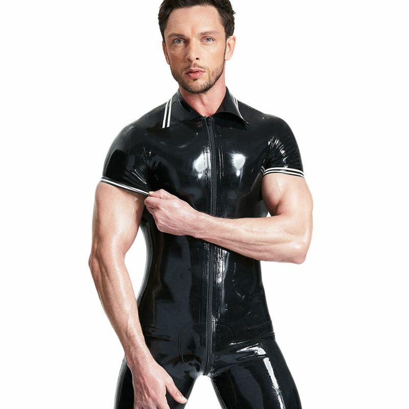 Combinaison Latex Homme Court