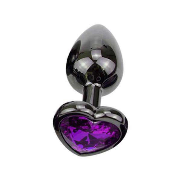 Plug Anal métal violet