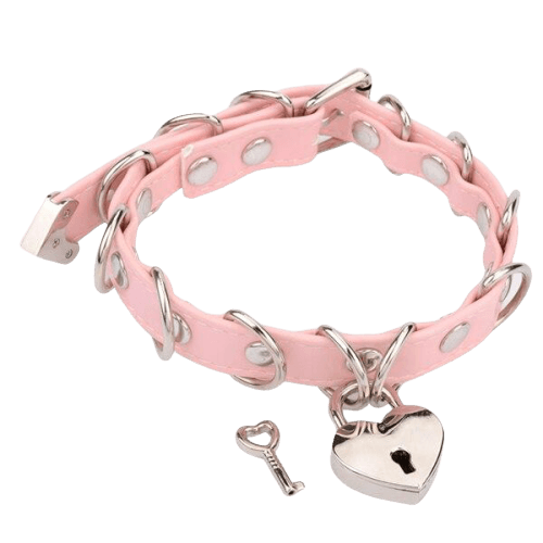 Collier Bdsm Cadenas Coeur