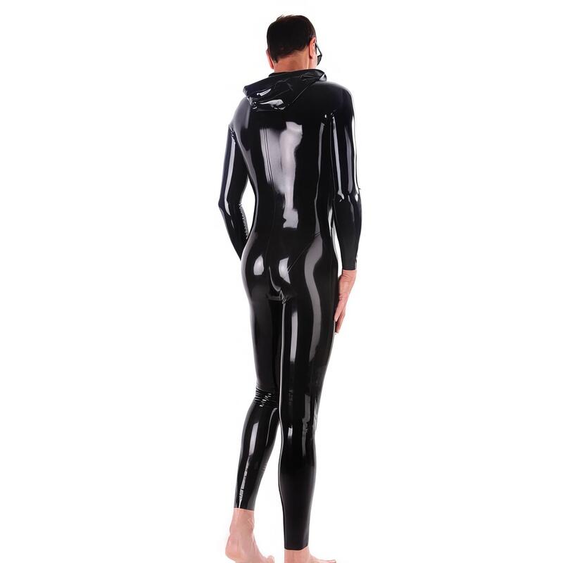 Combinaison Latex Homme avec Capuche