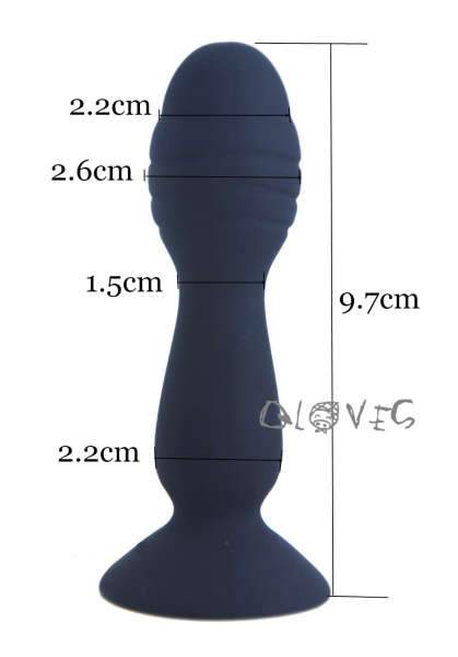 Plug anal silicone