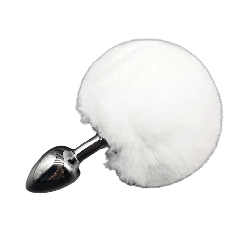Plug Anal Queue de Lapin blanc