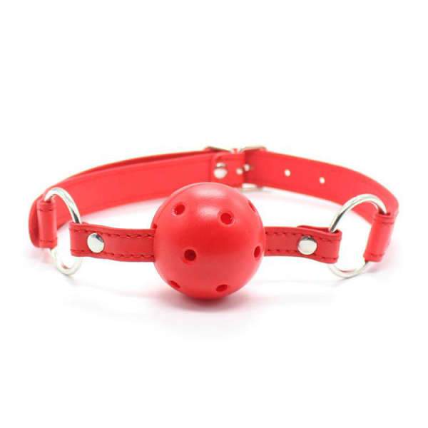 Kit Bdsm Cuir Rouge