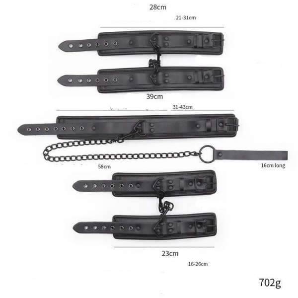 Kit Bondage Cuir de Vache