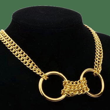 Collier Menottes Or