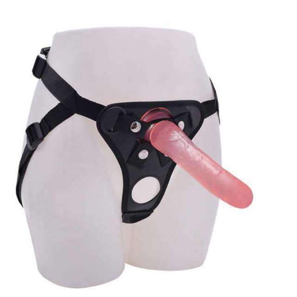 Gode ceinture réaliste rose