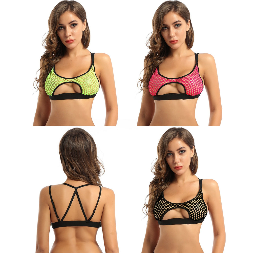 Crop Top Fishnet