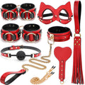 Kit BDSM Or Rouge