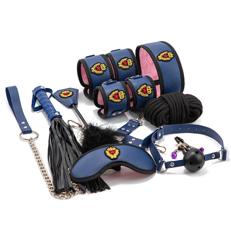 Kit BDSM Bleu Aviator