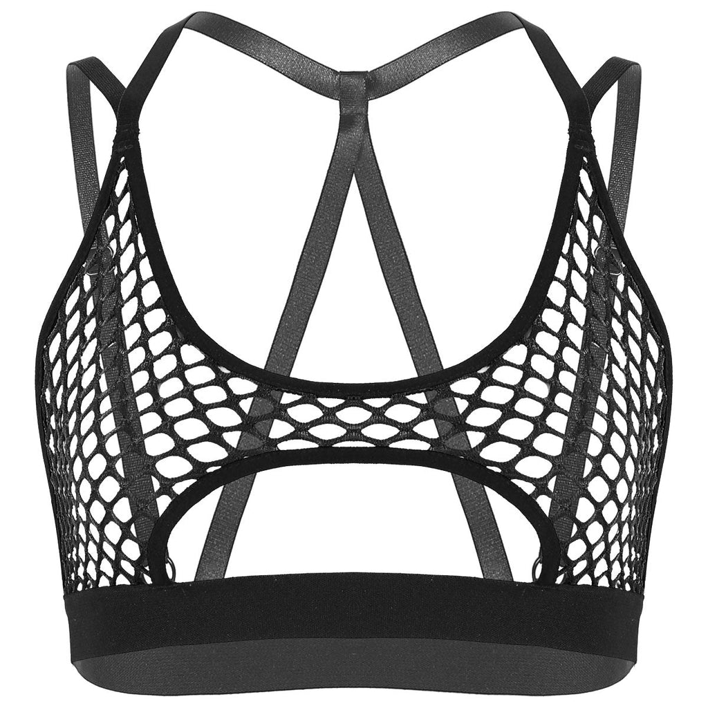 Crop Top Fishnet