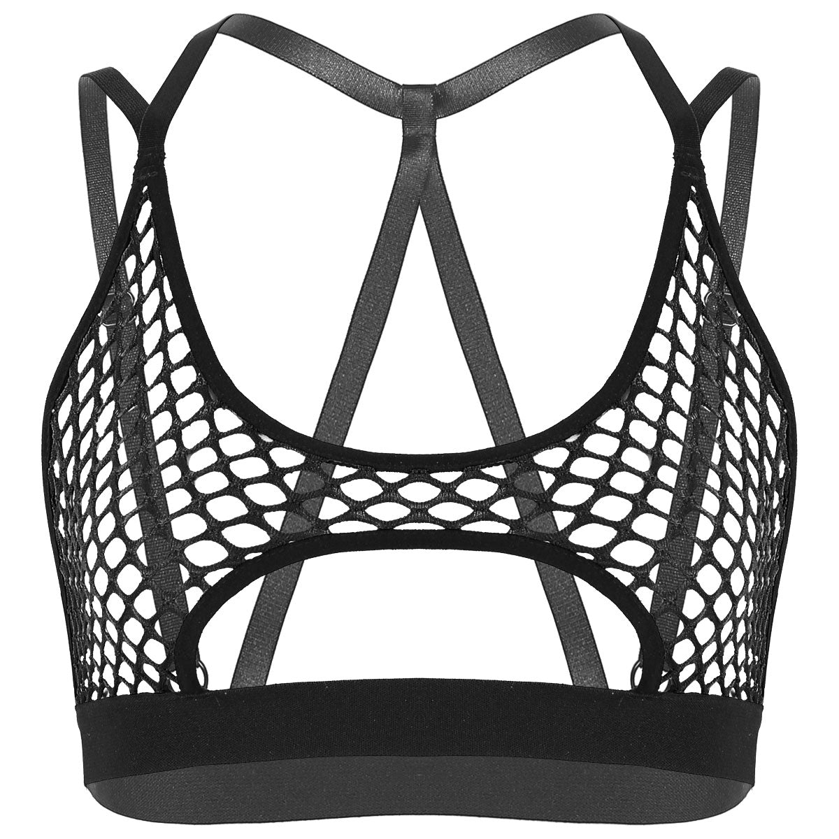 Crop Top Fishnet