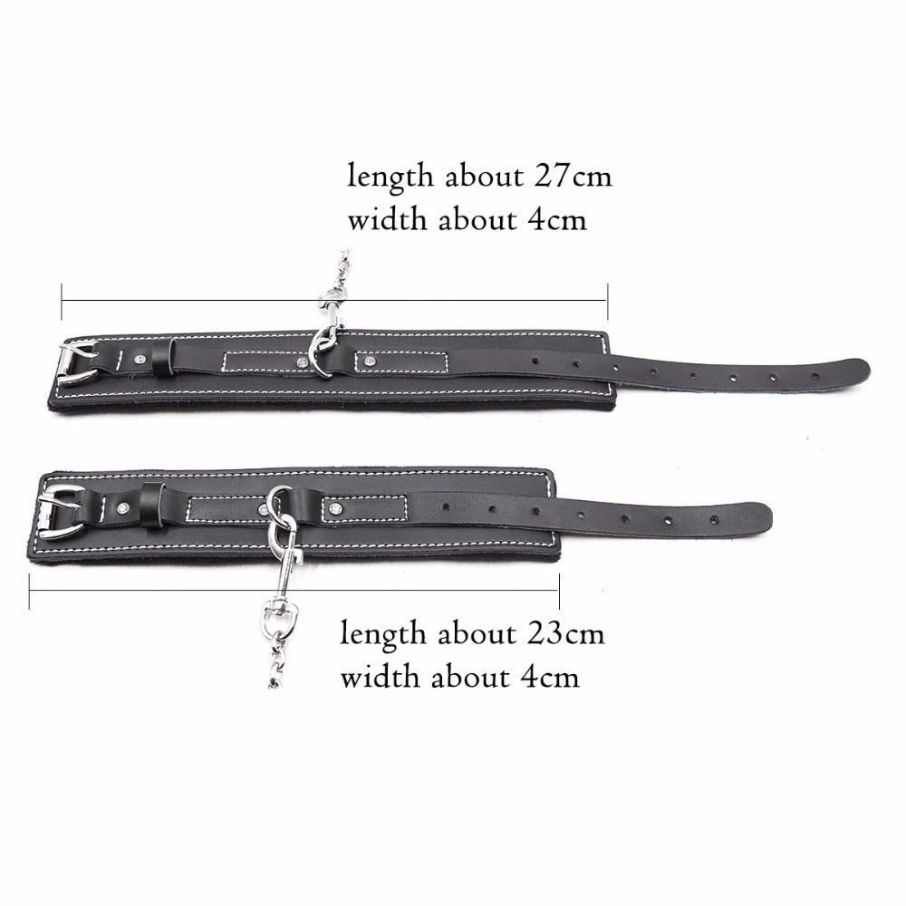Kit BDSM Cuir & Chaines