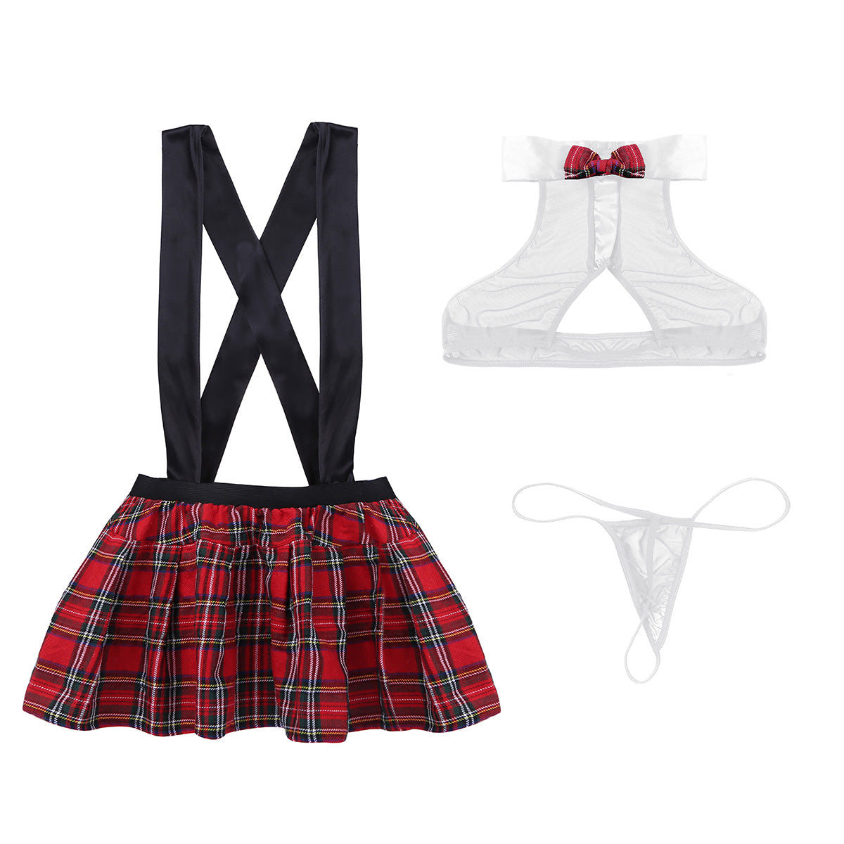 Tenue Ecoliere Sexy Écossaise