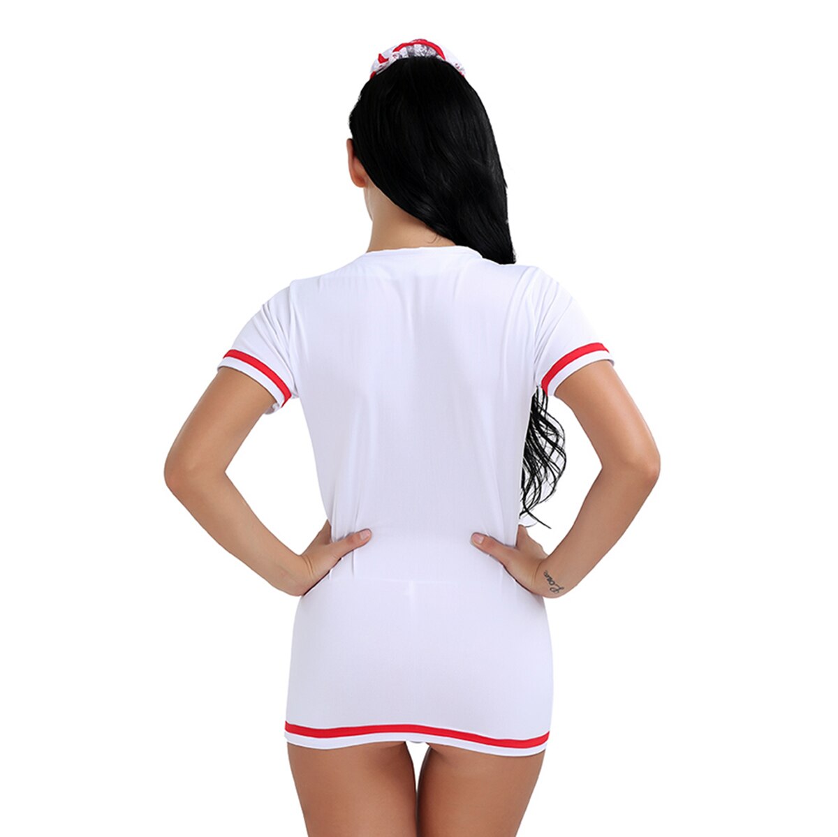 Costume Infirmière Sexy Jupe Courte