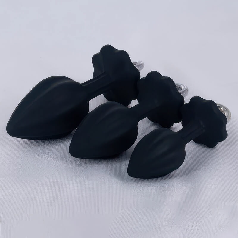 Plug Anal Silicone Fleur
