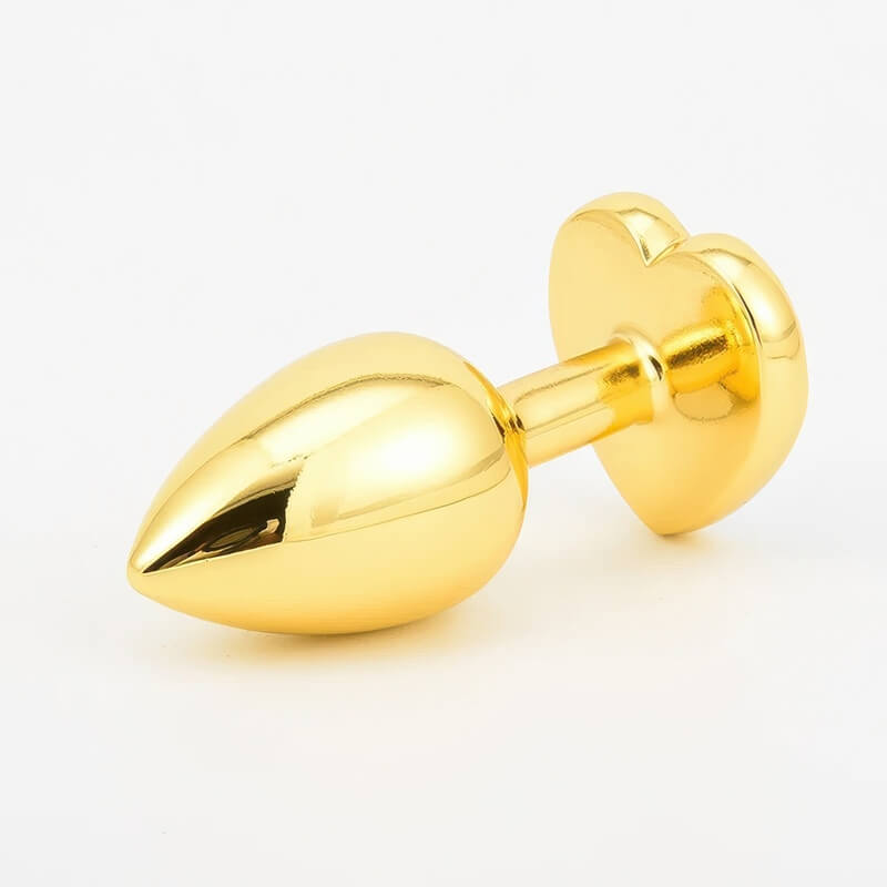Plug Anal Acier Doré
