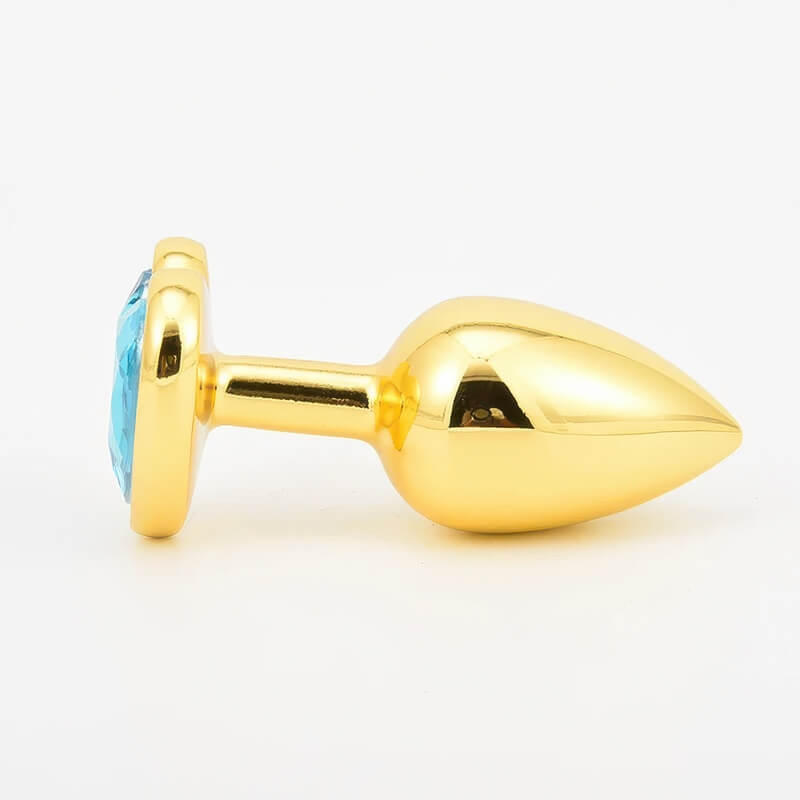 Plug Anal Acier Doré