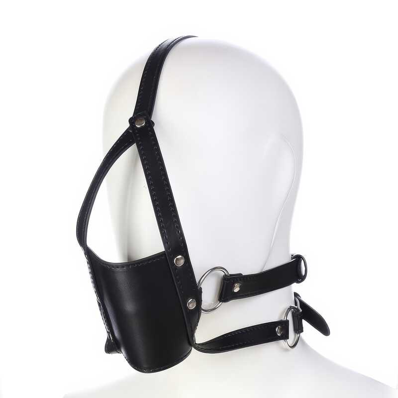 Bâillon Harnais BDSM Cuir