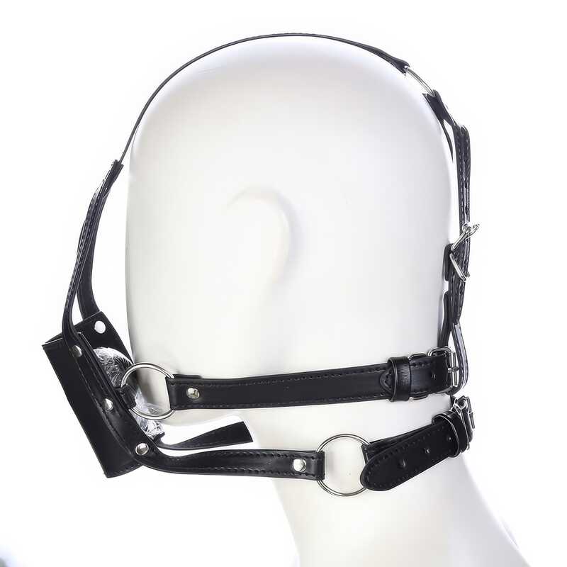 Bâillon Harnais en Cuir