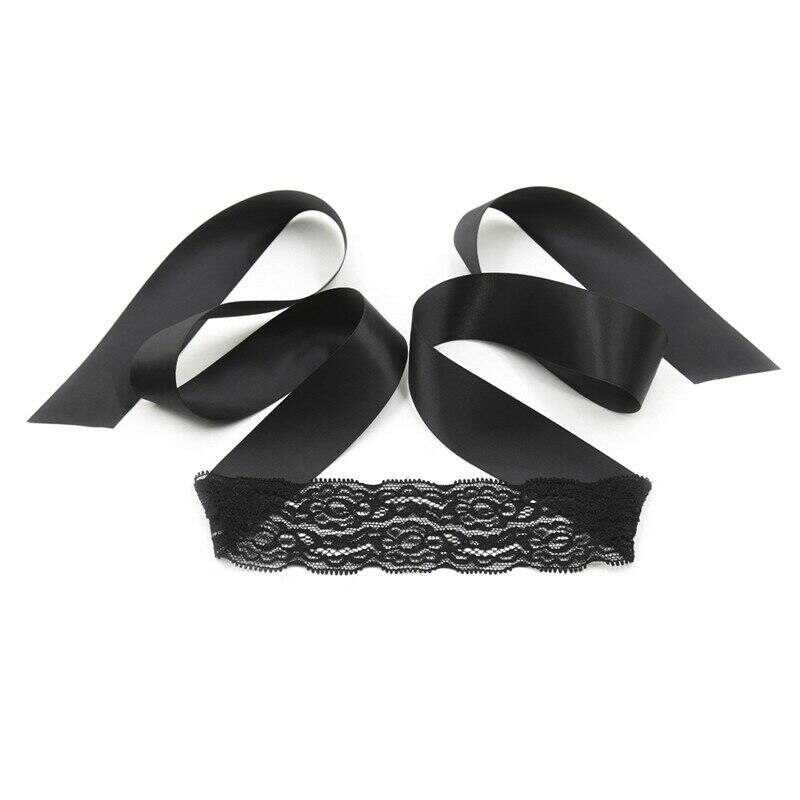 Bandeau bondage dentelle