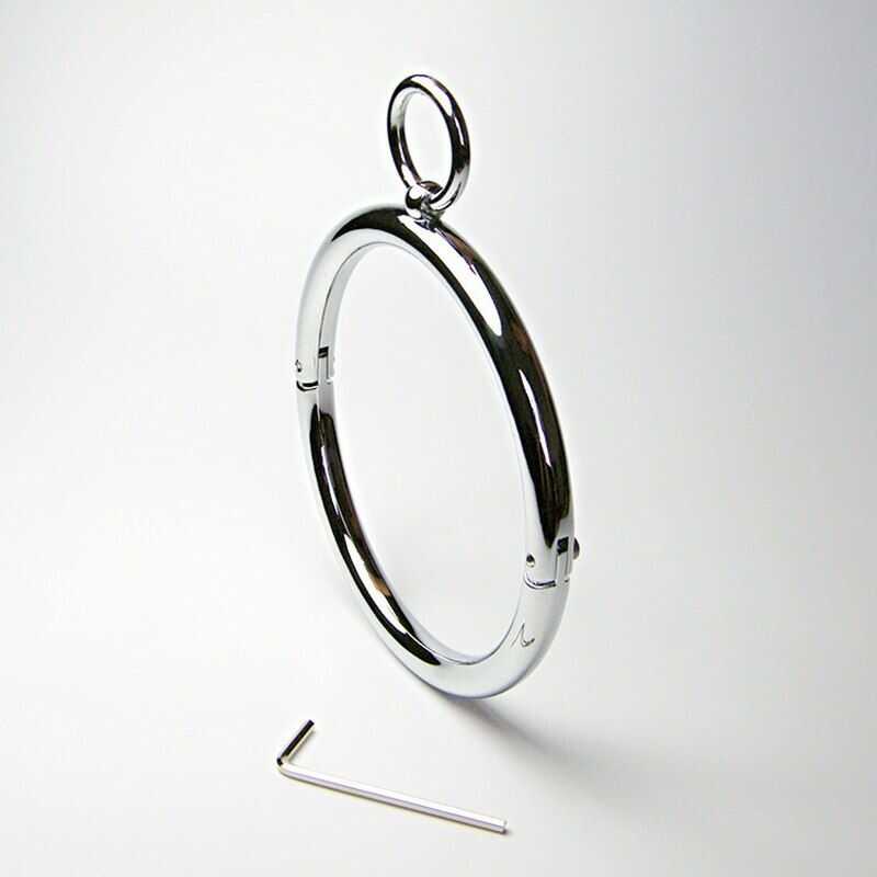 BDSM Collier Acier Inox