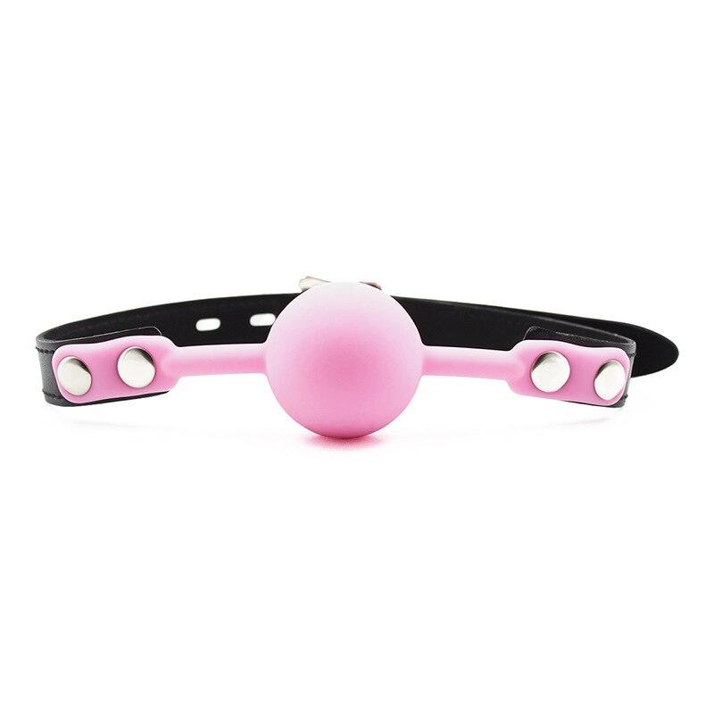 Bâillon Boule Rose