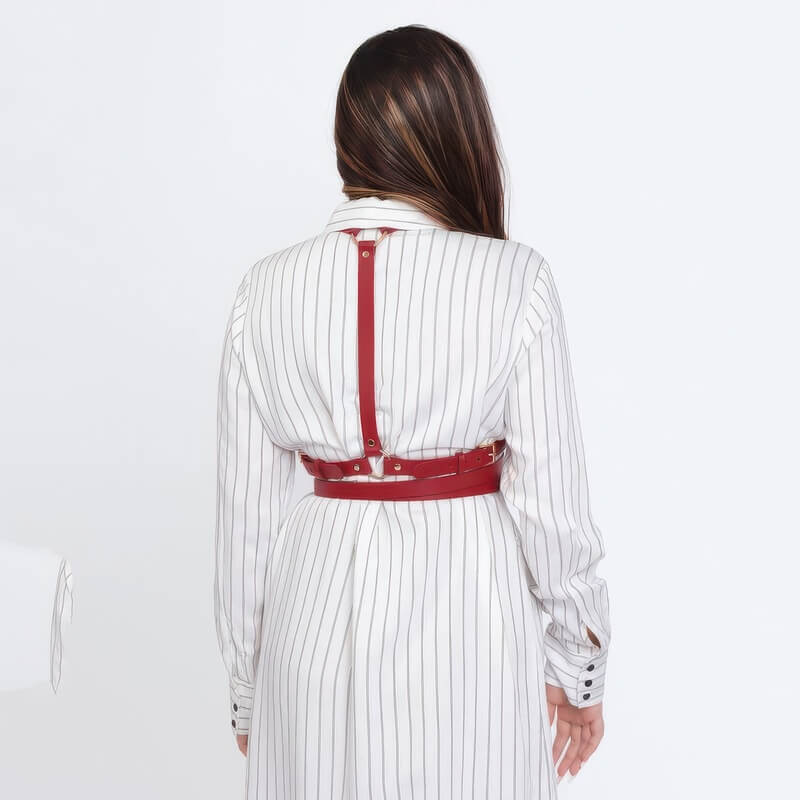 Harnais Ceinture Cuir Femme