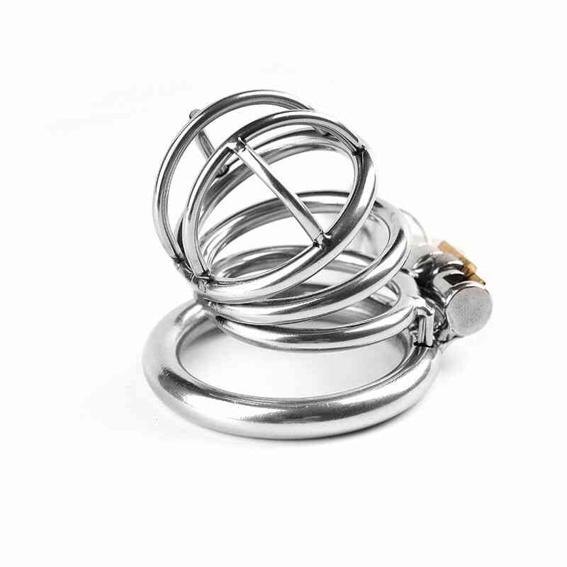 Cage chasteté cocu avec deux anneaux