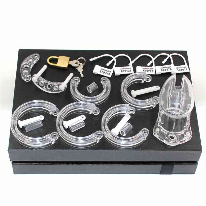 Cage de chasteté transparent CB6000