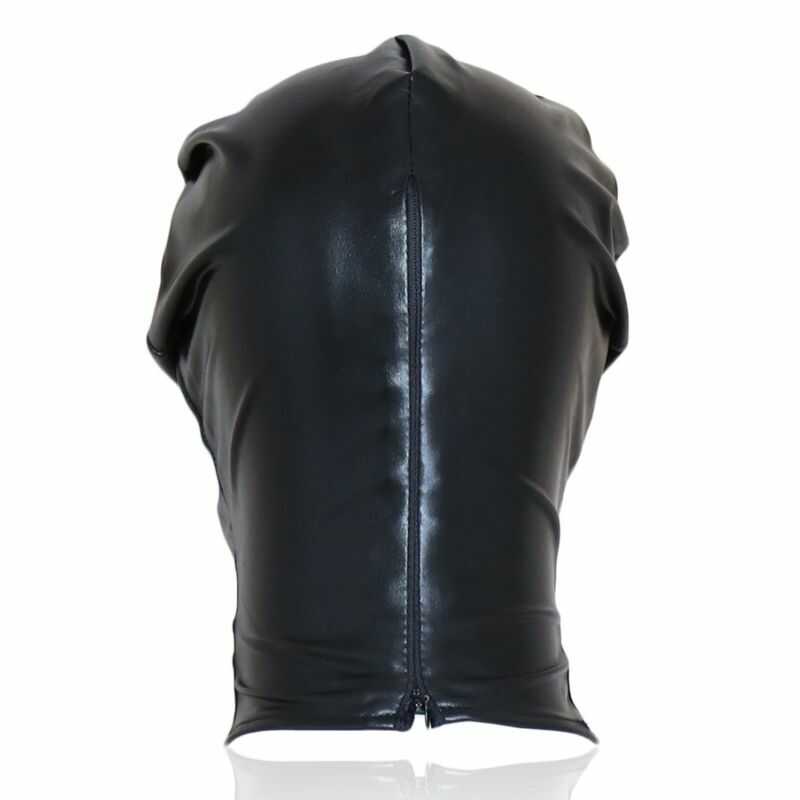 Cagoule Bondage Basique en noir
