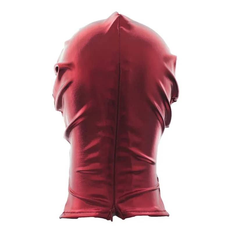 Cagoule Bondage Rouge Débutant