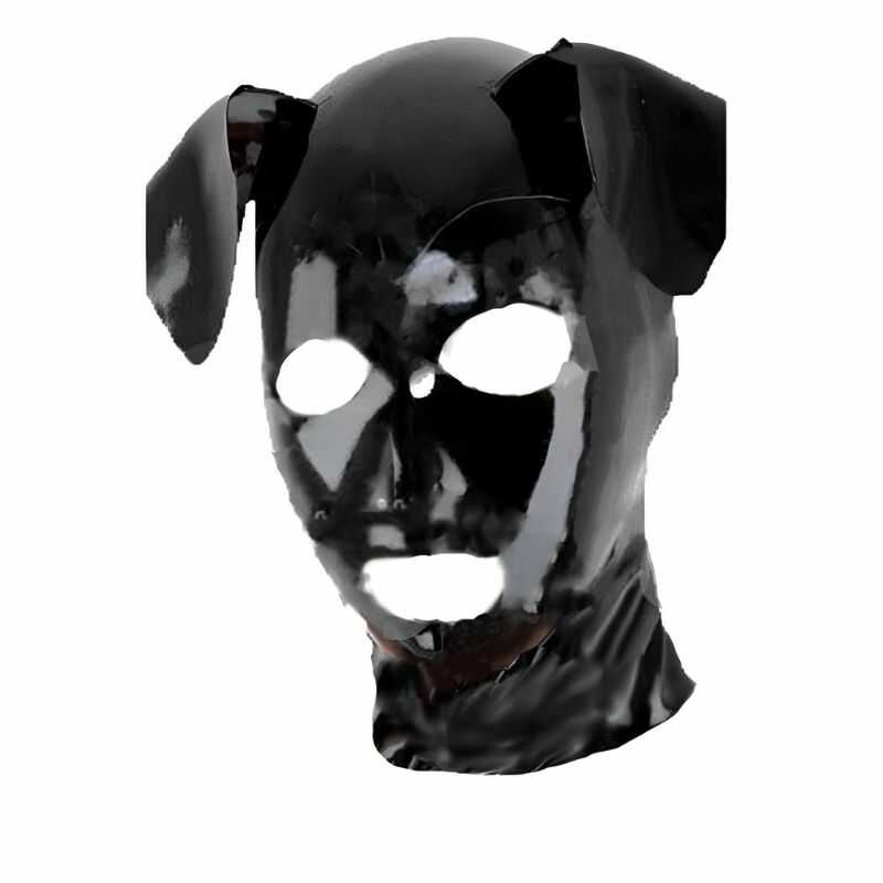 Cagoule Chien Latex BDSM