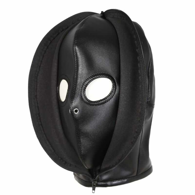 Cagoule Privation Sensorielle en Cuir