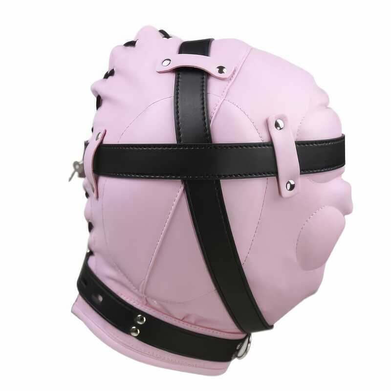 Cagoule Bondage Rose