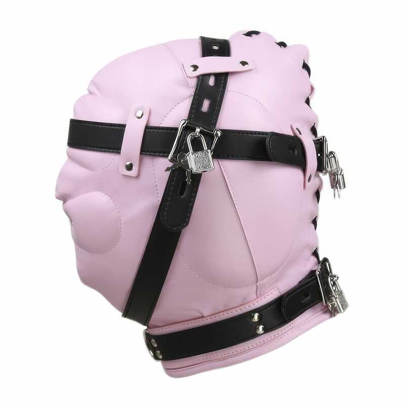 Cagoule Rose BDSM