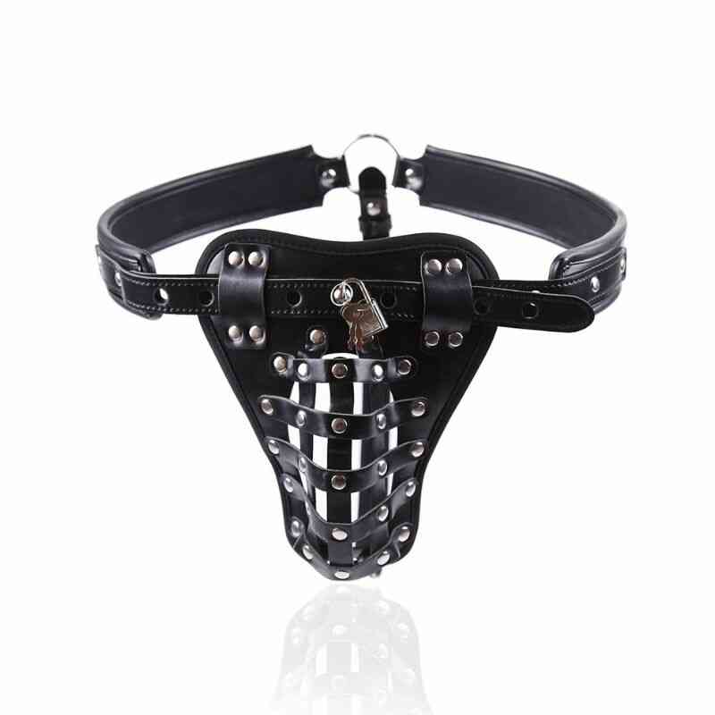 Ceinture de chasteté cuir