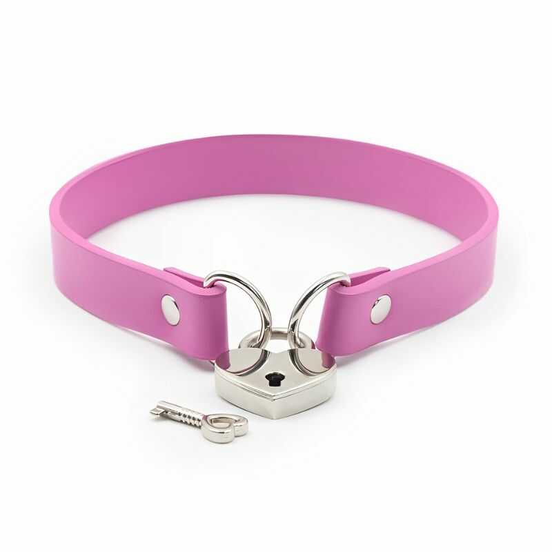 Collier BDSM Cadenas Rose