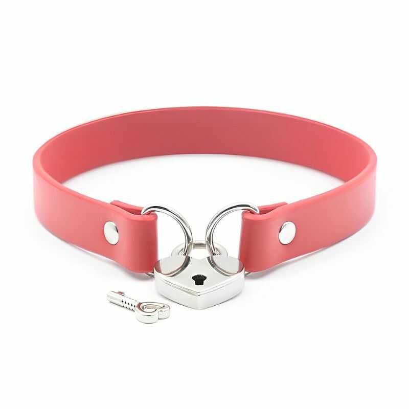 Collier BDSM Cadenas Rouge