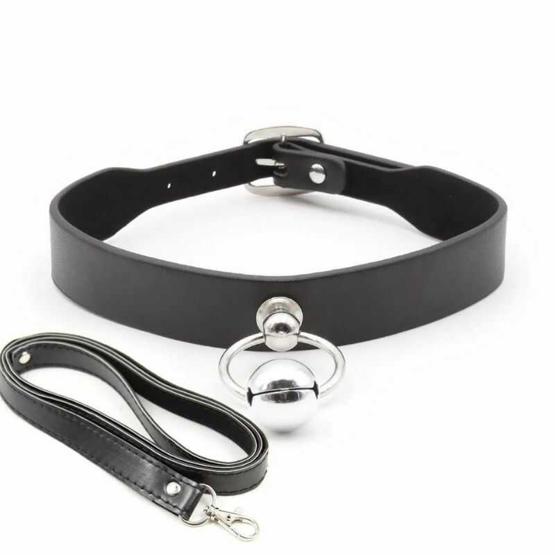 Collier BDSM Cuir