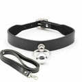Collier BDSM Cuir