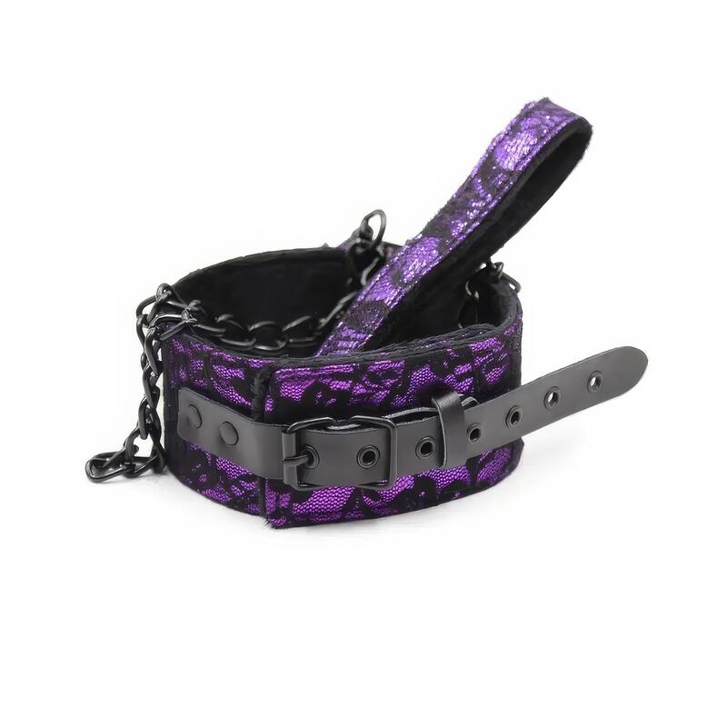 Collier Laisse Mauve