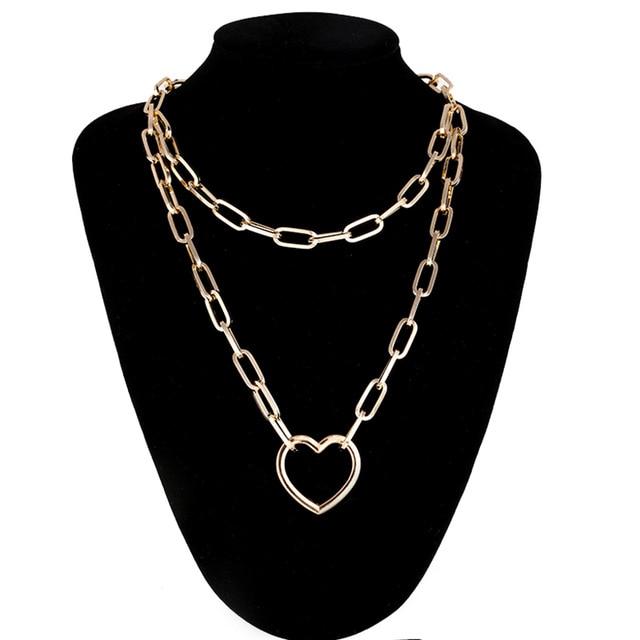 Collier Chaîne Cœur