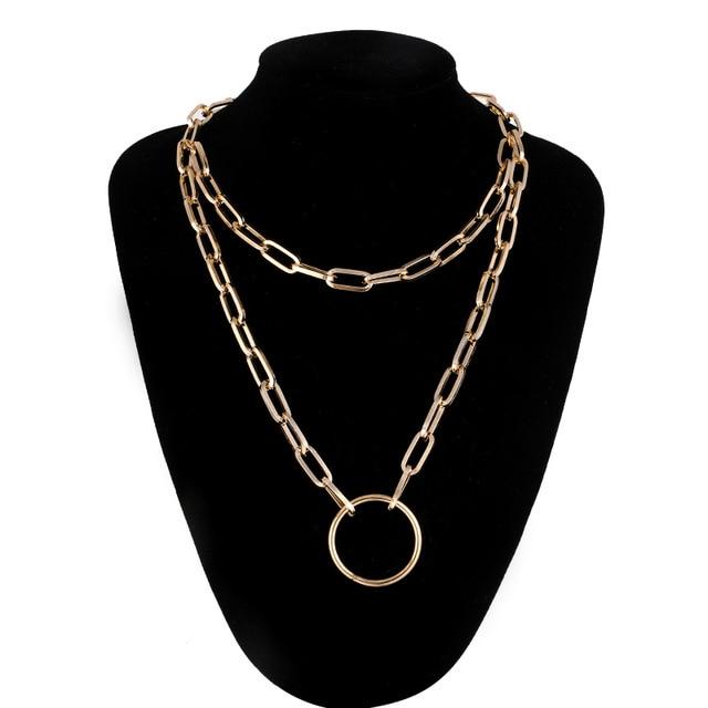 Collier Chaîne Anneau