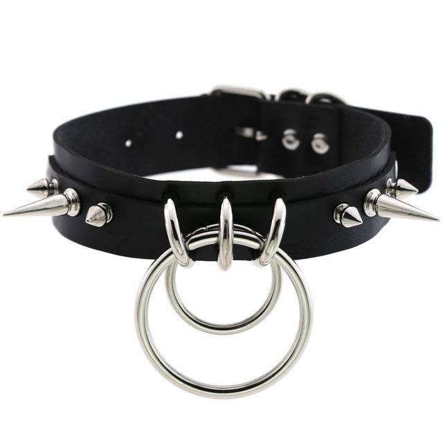 Collier Bdsm Clouté