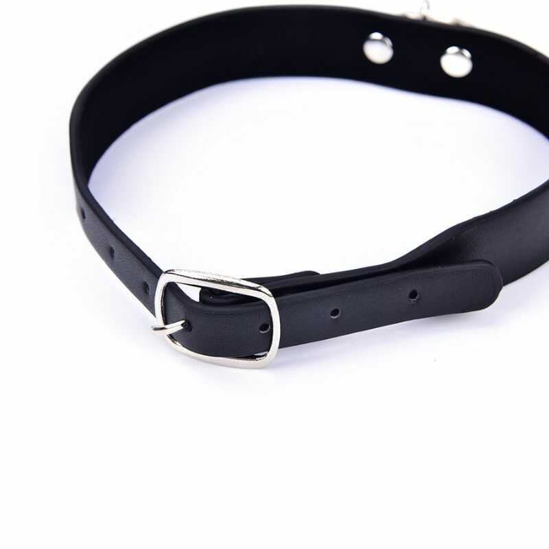Collier D'appartenance BDSM Noir