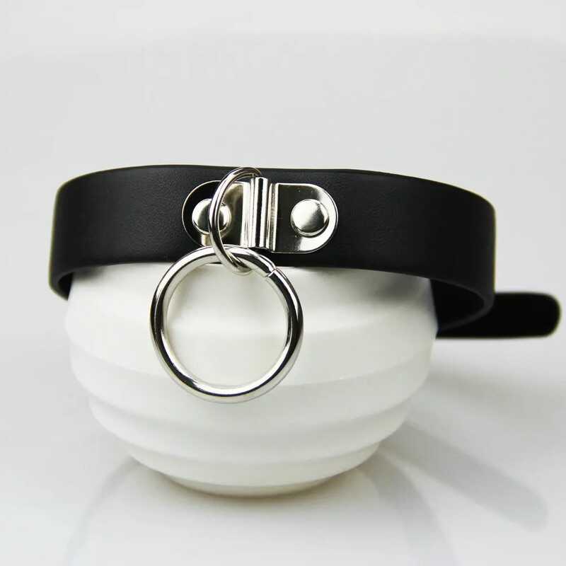 Collier D'appartenance BDSM Similicuir