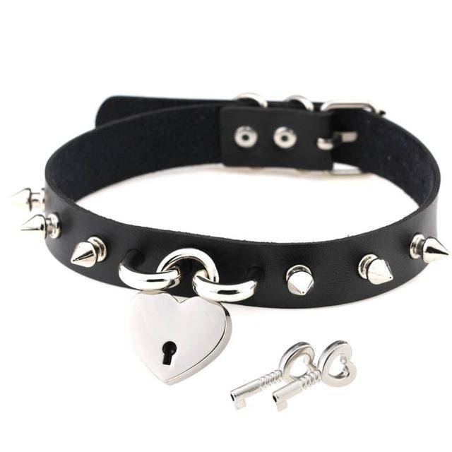 Collier Gothique Cadenas