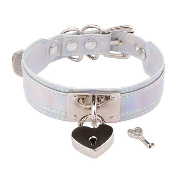 Collier Holographique Coeur
